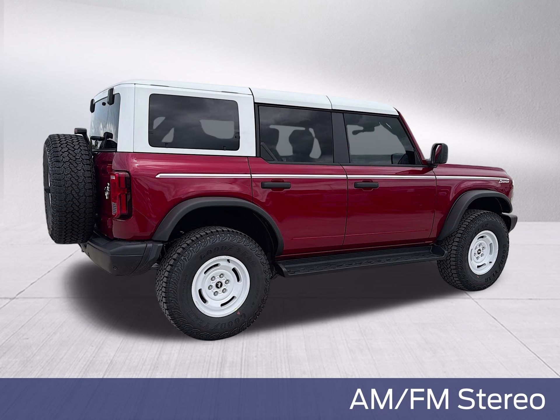 2026 Ruby Red Metallic Tinted Clearcoat Ford Bronco Heritage Edition 4X4 SUV