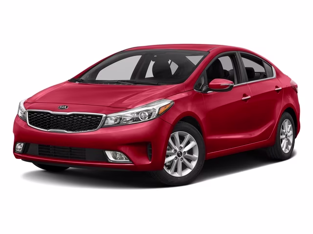 2017 Currant Red Kia Forte S FWD