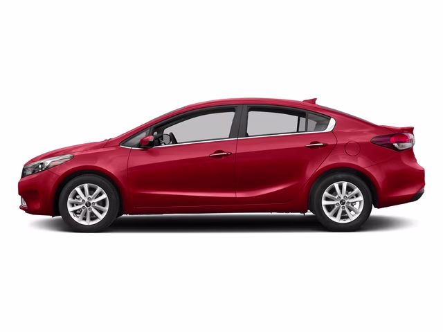 2017 Currant Red Kia Forte S FWD