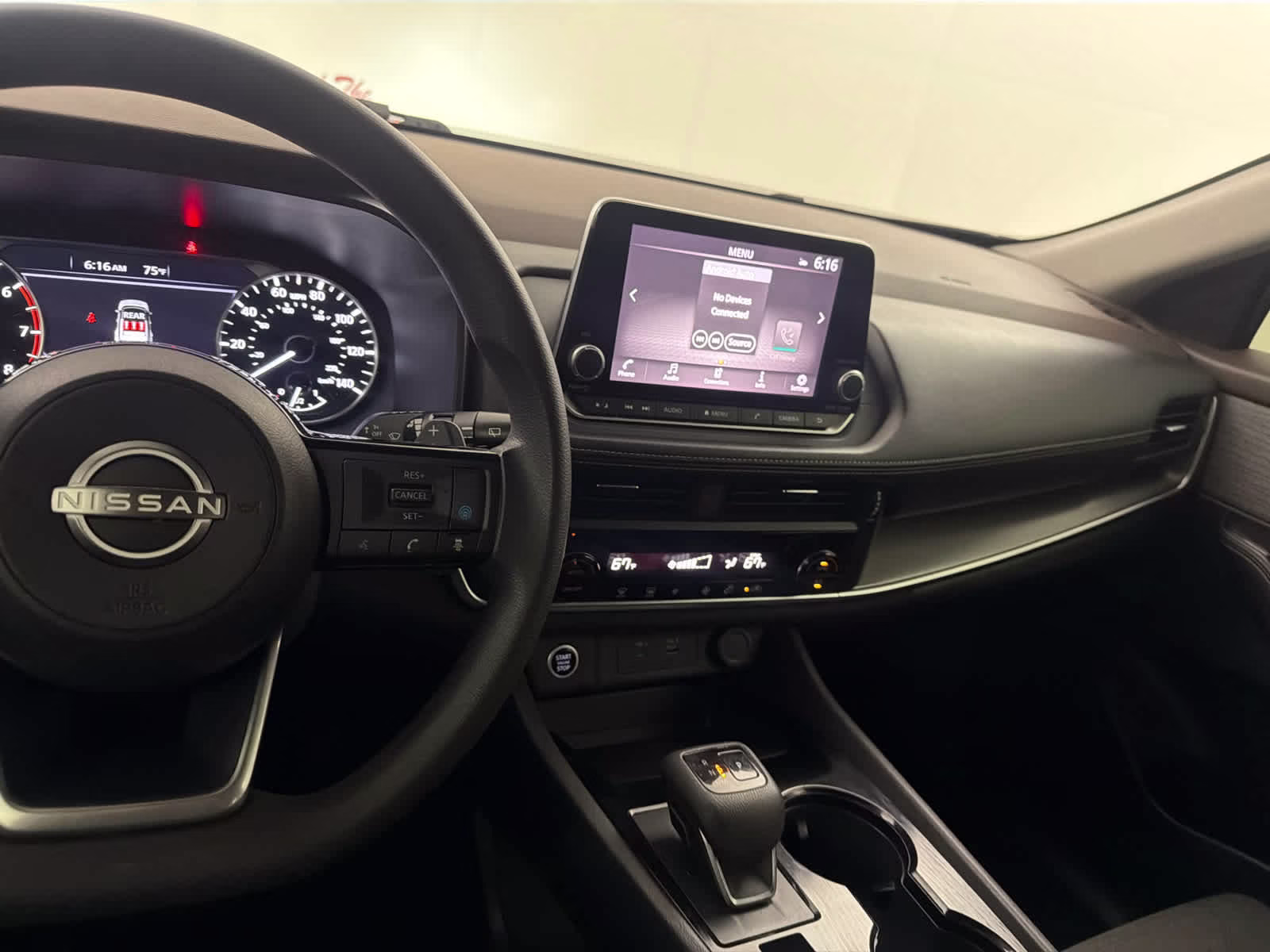 2023 Super Black Nissan Rogue SV AWD SUV