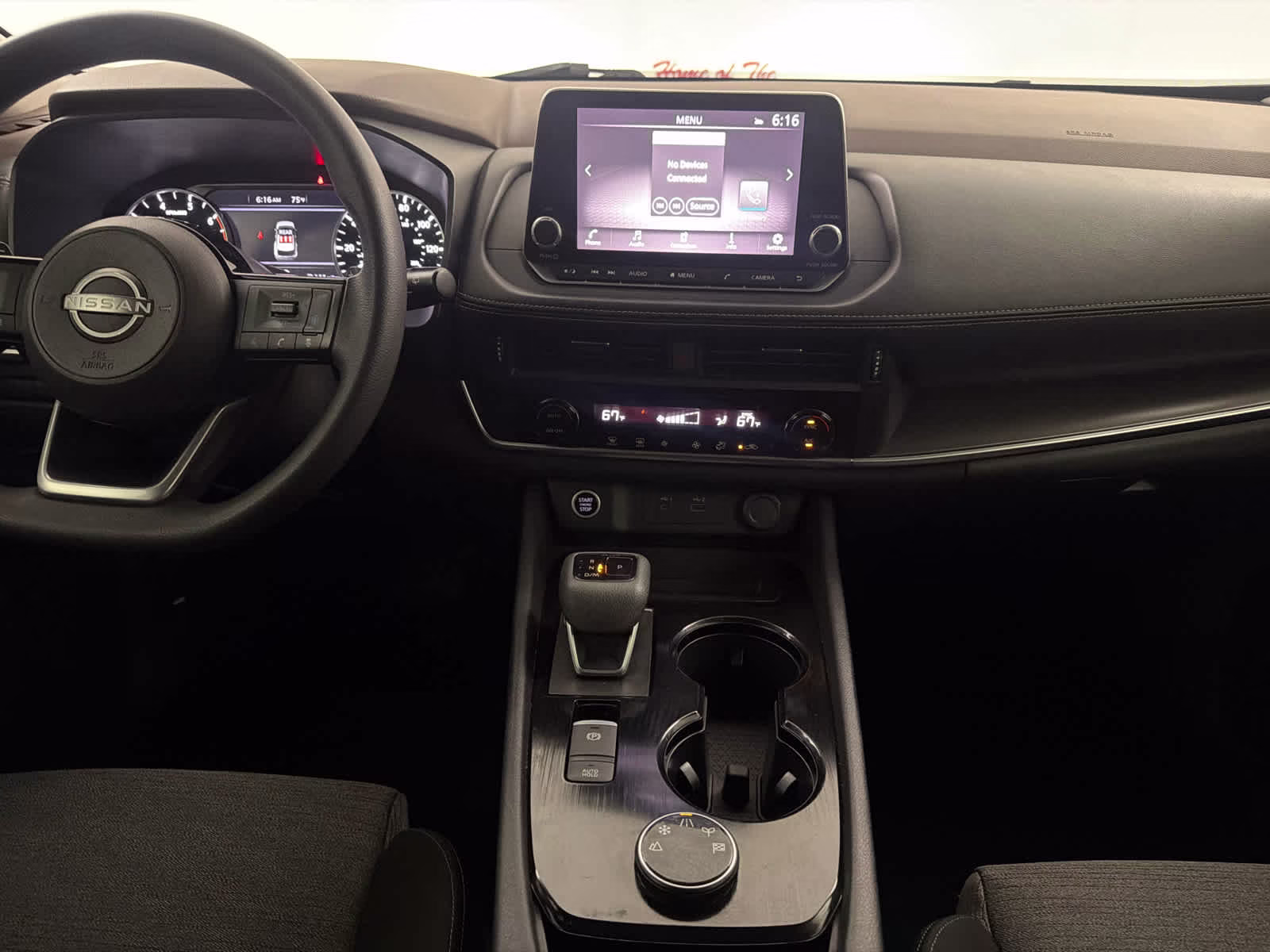 2023 Super Black Nissan Rogue SV AWD SUV