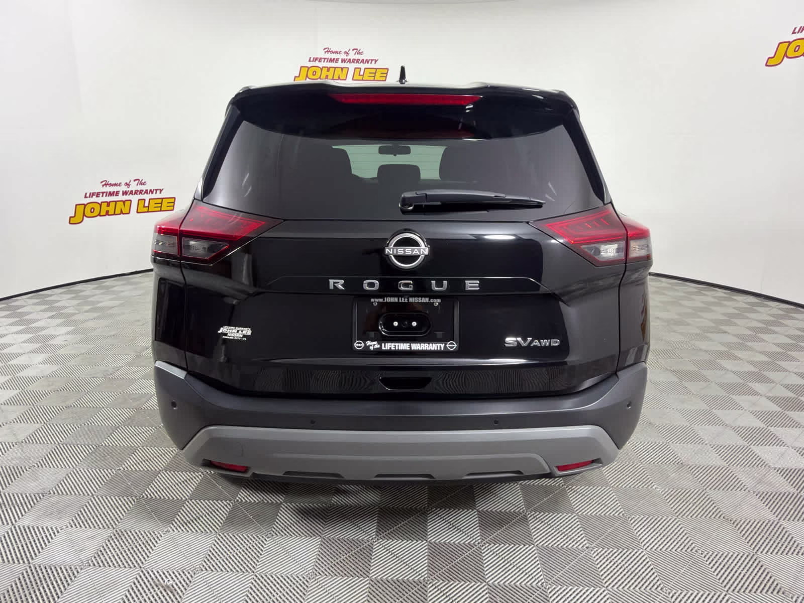 2023 Super Black Nissan Rogue SV AWD SUV