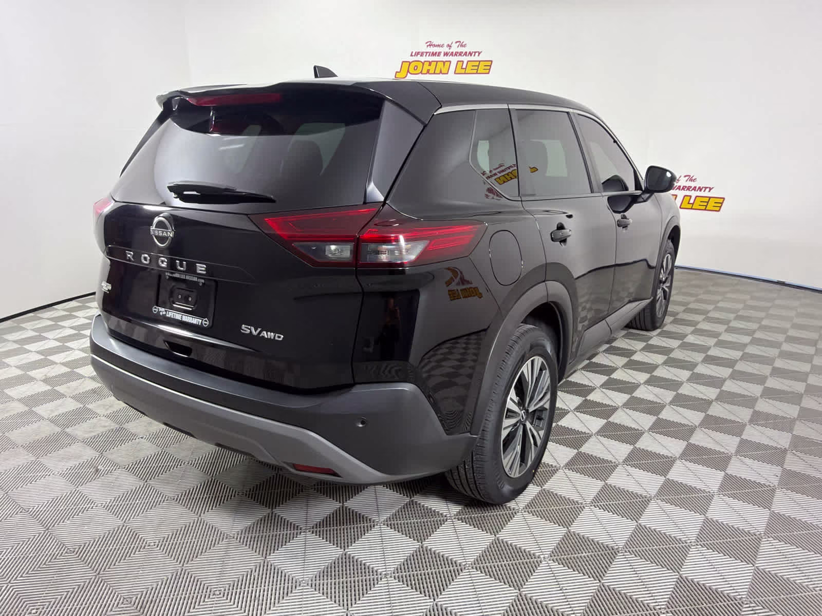 2023 Super Black Nissan Rogue SV AWD SUV