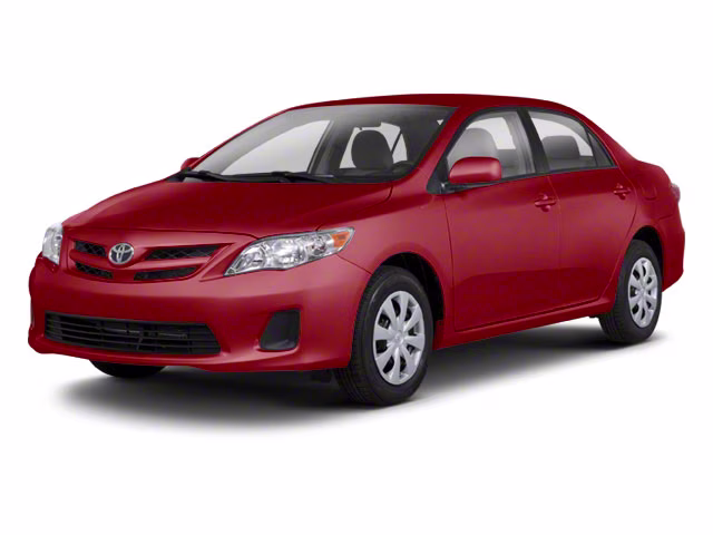 2012 Barcelona Red Metallic Toyota Corolla LE FWD Sedan