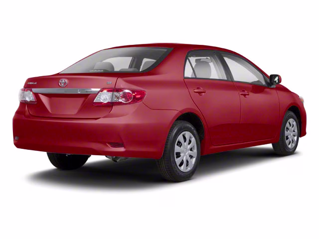 2012 Barcelona Red Metallic Toyota Corolla LE FWD Sedan
