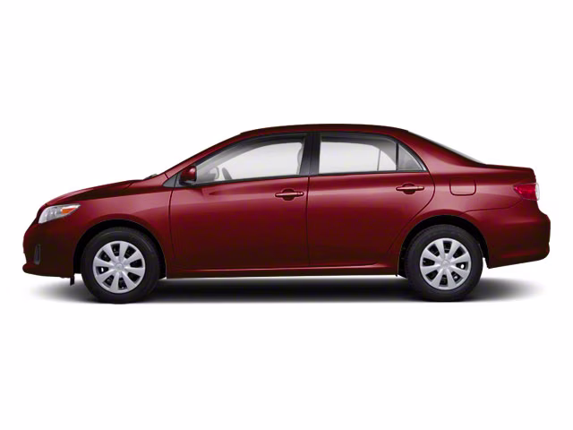 2012 Barcelona Red Metallic Toyota Corolla LE FWD Sedan