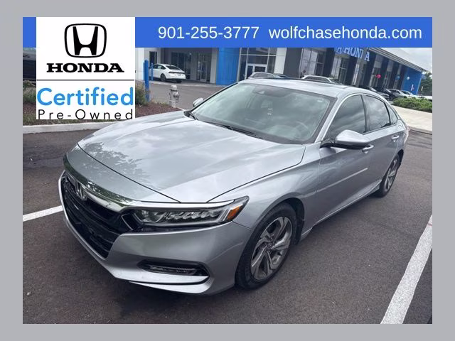 2020 Lunar Silver Metallic Honda Accord EX-L FWD Sedan