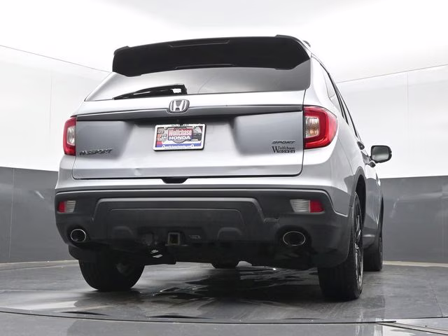 2019 Lunar Silver Metallic Honda Passport Sport FWD SUV