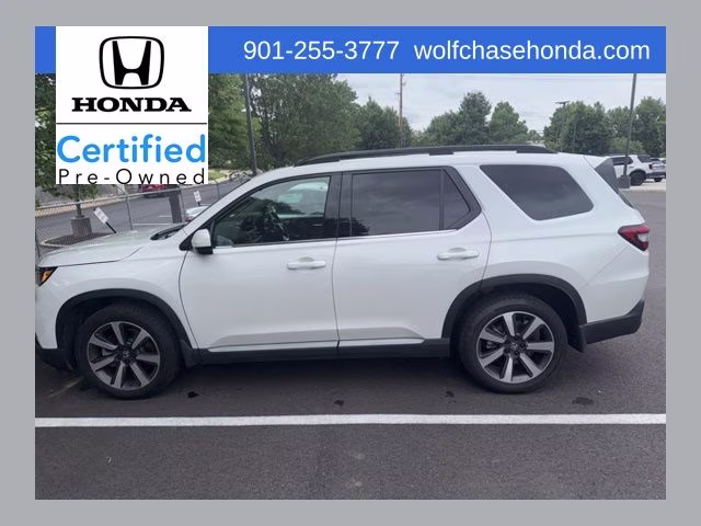 2023 Platinum White Pearl Honda Pilot Elite AWD SUV