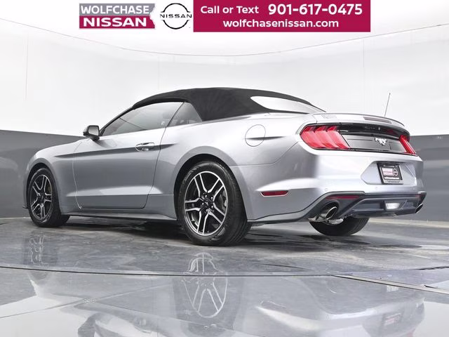 2021 Iconic Silver Metallic Ford Mustang EcoBoost Premium RWD Convertible