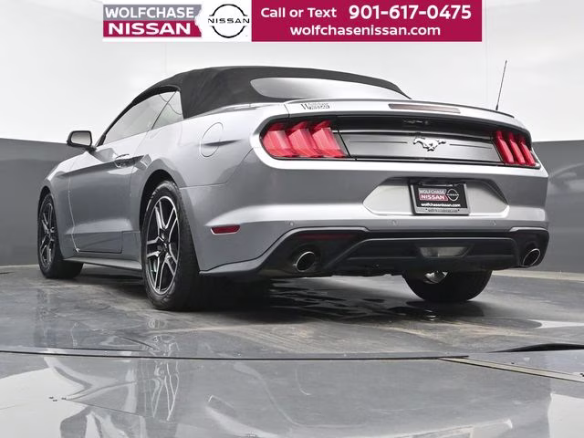 2021 Iconic Silver Metallic Ford Mustang EcoBoost Premium RWD Convertible