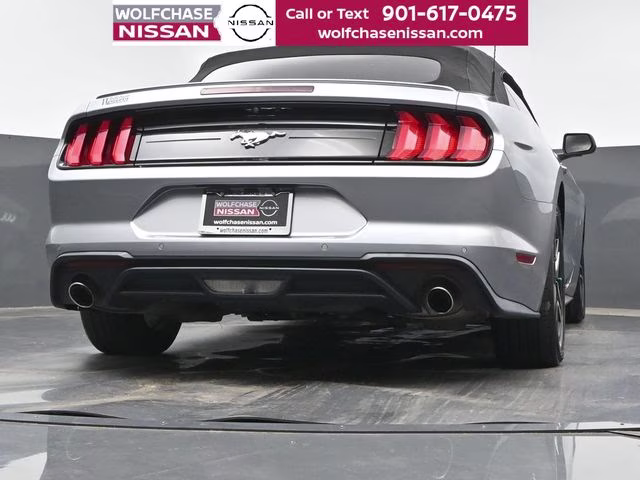 2021 Iconic Silver Metallic Ford Mustang EcoBoost Premium RWD Convertible