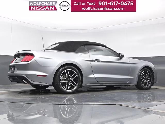 2021 Iconic Silver Metallic Ford Mustang EcoBoost Premium RWD Convertible