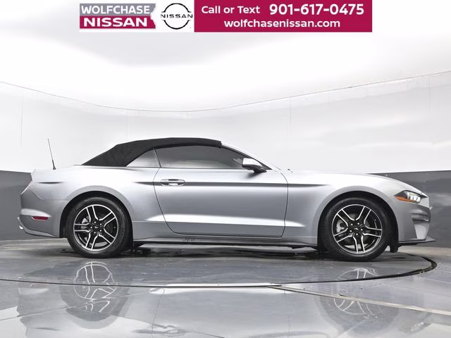 2021 Iconic Silver Metallic Ford Mustang EcoBoost Premium RWD Convertible