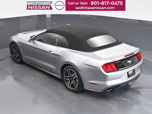 2021 Iconic Silver Metallic Ford Mustang EcoBoost Premium RWD Convertible