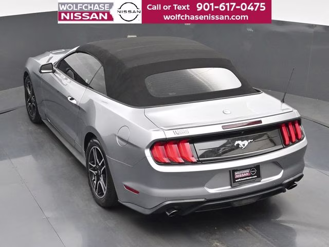 2021 Iconic Silver Metallic Ford Mustang EcoBoost Premium RWD Convertible
