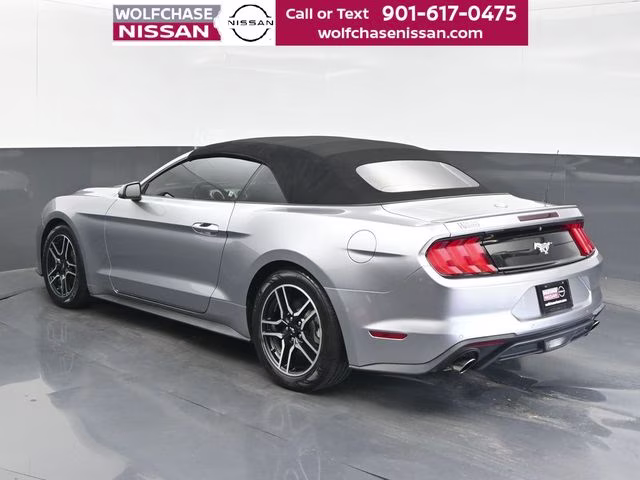 2021 Iconic Silver Metallic Ford Mustang EcoBoost Premium RWD Convertible