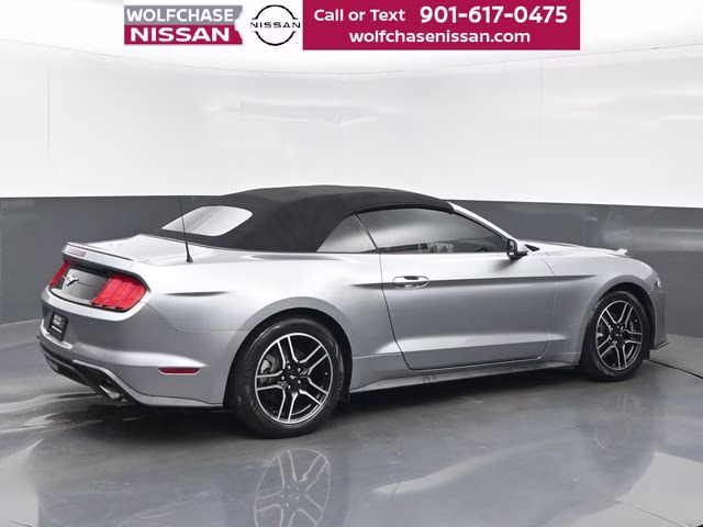 2021 Iconic Silver Metallic Ford Mustang EcoBoost Premium RWD Convertible