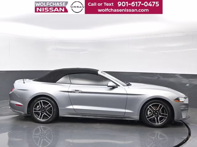 2021 Iconic Silver Metallic Ford Mustang EcoBoost Premium RWD Convertible