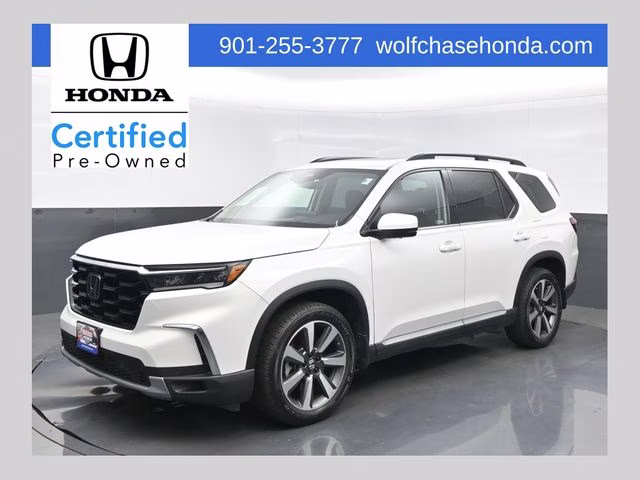 2023 Platinum White Pearl Honda Pilot Elite AWD SUV