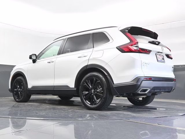 2023 White Honda CR-V Hybrid Sport Touring AWD SUV