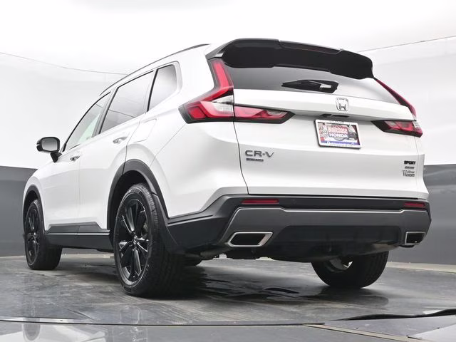 2023 White Honda CR-V Hybrid Sport Touring AWD SUV
