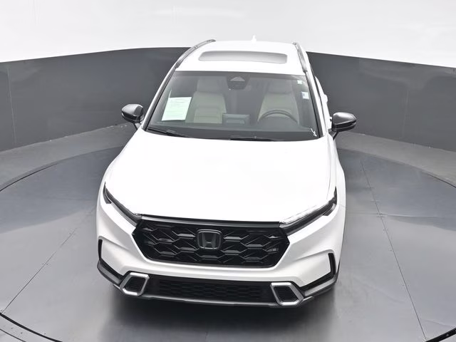 2023 White Honda CR-V Hybrid Sport Touring AWD SUV