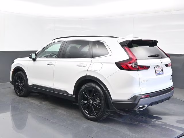 2023 White Honda CR-V Hybrid Sport Touring AWD SUV