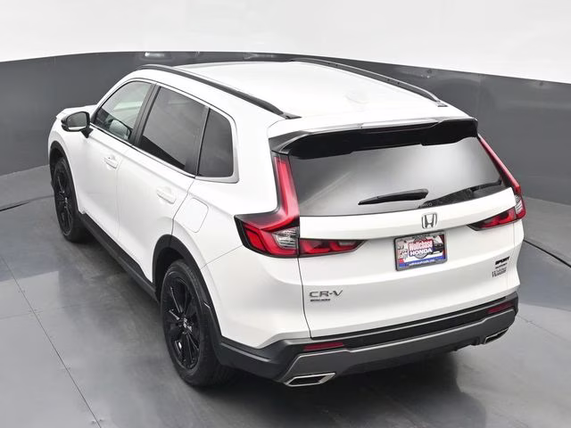 2023 White Honda CR-V Hybrid Sport Touring AWD SUV