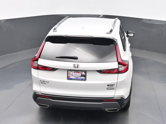 2023 White Honda CR-V Hybrid Sport Touring AWD SUV