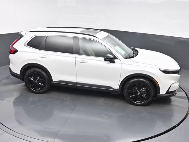 2023 White Honda CR-V Hybrid Sport Touring AWD SUV