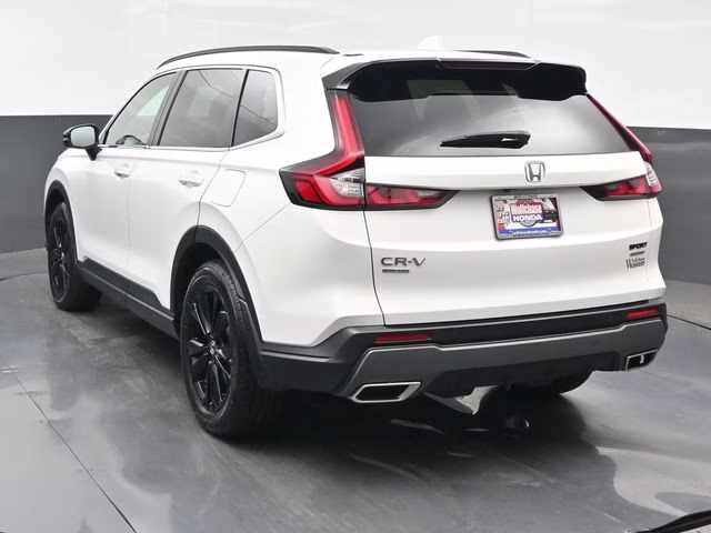 2023 White Honda CR-V Hybrid Sport Touring AWD SUV