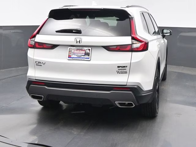 2023 White Honda CR-V Hybrid Sport Touring AWD SUV