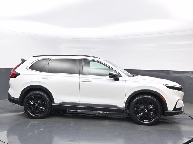 2023 White Honda CR-V Hybrid Sport Touring AWD SUV