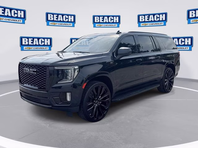 2023 Midnight Blue Metallic GMC Yukon XL SLE 4X4 SUV