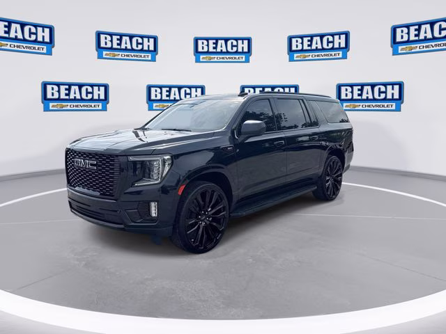 2023 Midnight Blue Metallic GMC Yukon XL SLE 4X4 SUV