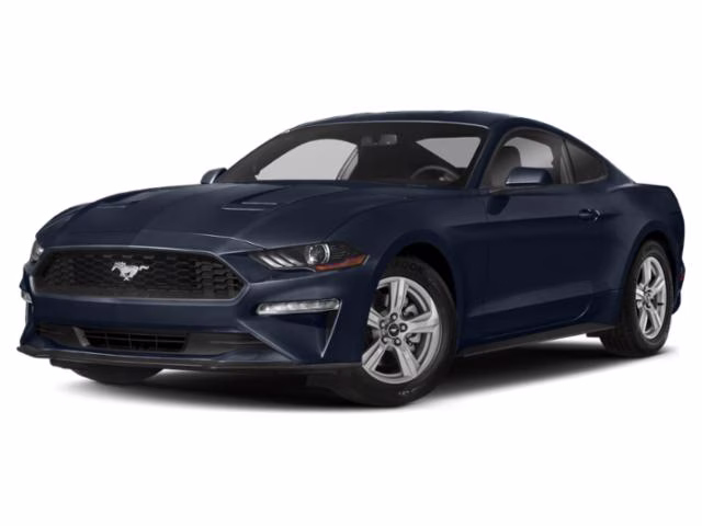 2018 Kona Blue Metallic Ford Mustang EcoBoost Premium RWD Coupe
