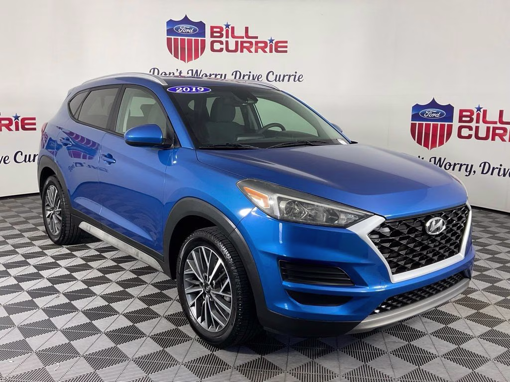 2019 Aqua Blue Hyundai Tucson SEL FWD SUV