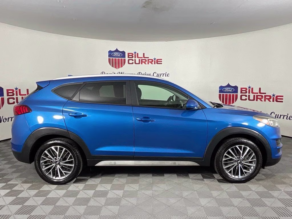 2019 Aqua Blue Hyundai Tucson SEL FWD SUV