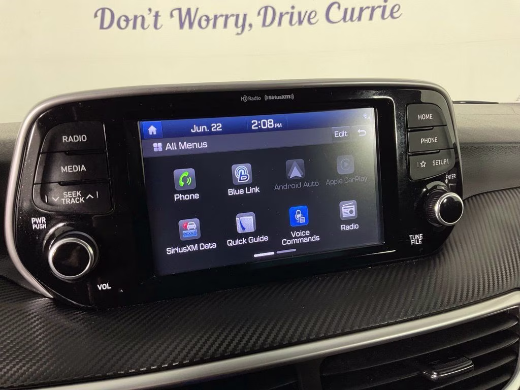 2019 Aqua Blue Hyundai Tucson SEL FWD SUV