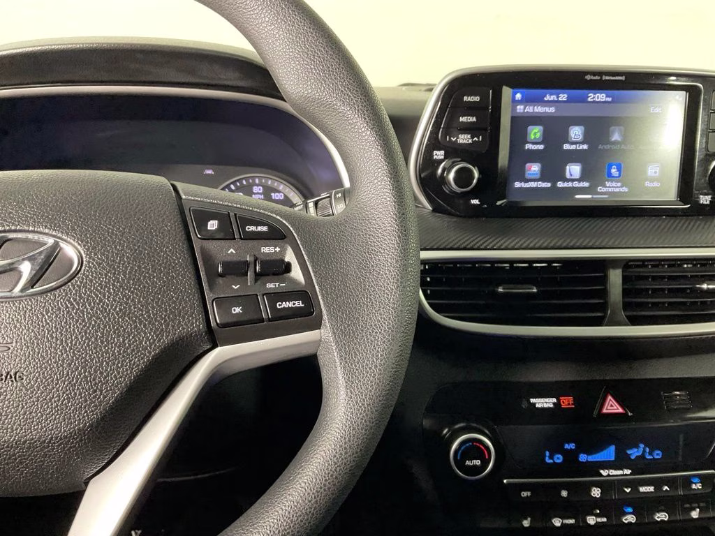 2019 Aqua Blue Hyundai Tucson SEL FWD SUV