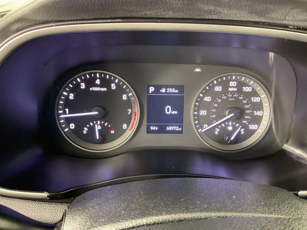 2019 Aqua Blue Hyundai Tucson SEL FWD SUV