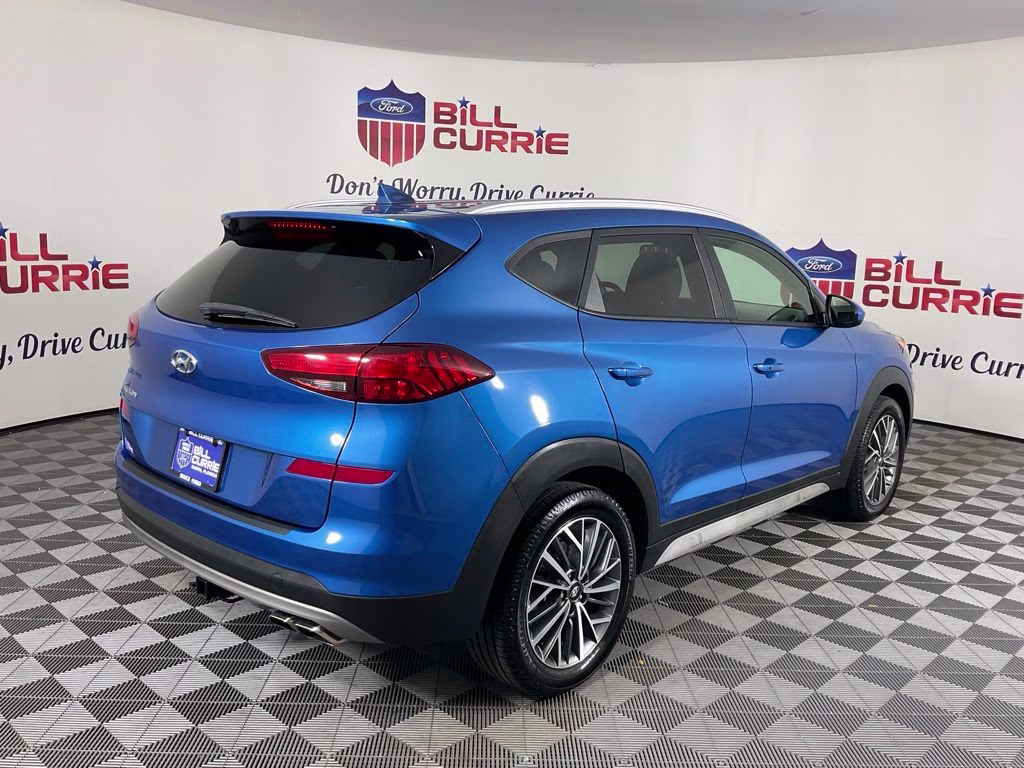 2019 Aqua Blue Hyundai Tucson SEL FWD SUV