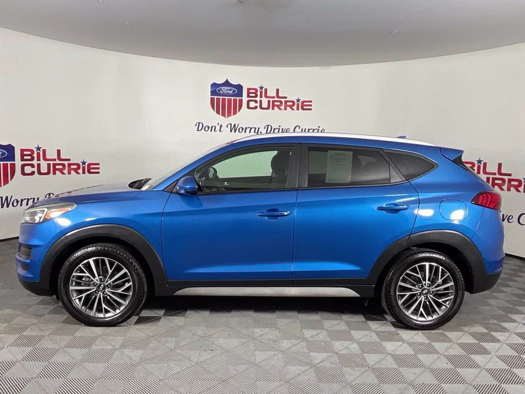 2019 Aqua Blue Hyundai Tucson SEL FWD SUV