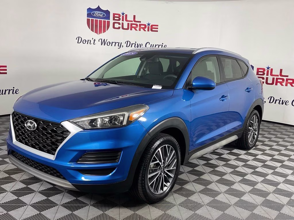 2019 Aqua Blue Hyundai Tucson SEL FWD SUV