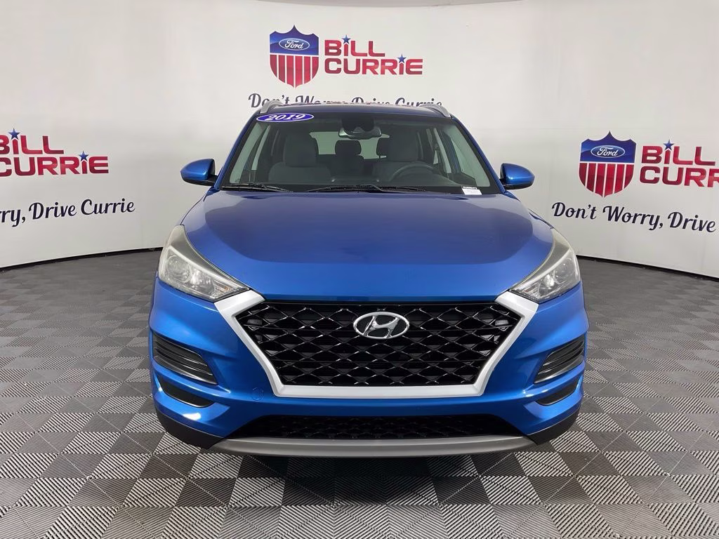 2019 Aqua Blue Hyundai Tucson SEL FWD SUV