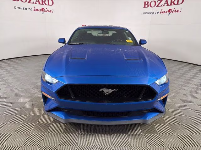 2019 Blue Metallic Ford Mustang GT RWD Coupe