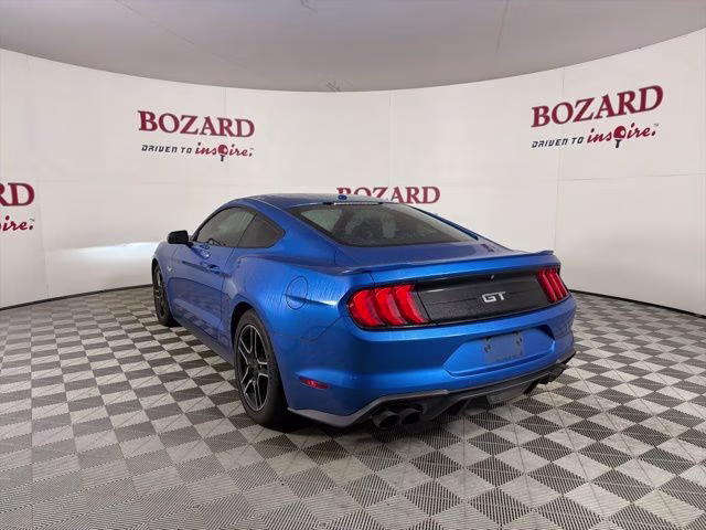 2019 Blue Metallic Ford Mustang GT RWD Coupe