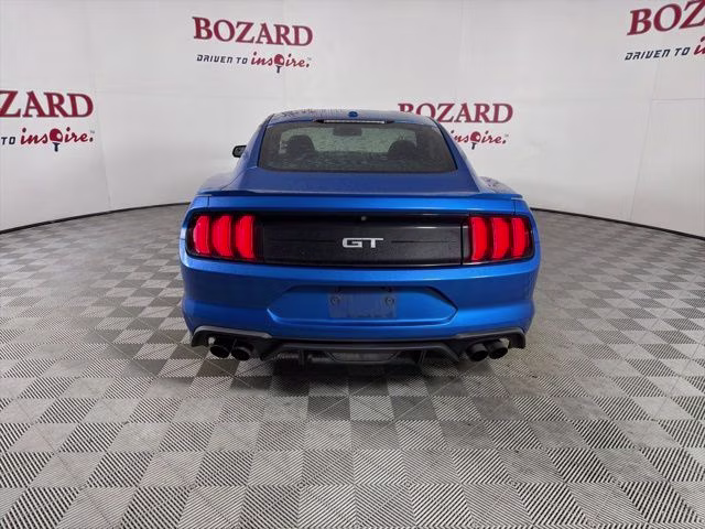 2019 Blue Metallic Ford Mustang GT RWD Coupe