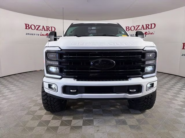 2024 White Metallic Ford Super Duty F-350 SRW Limited 4X4 Truck